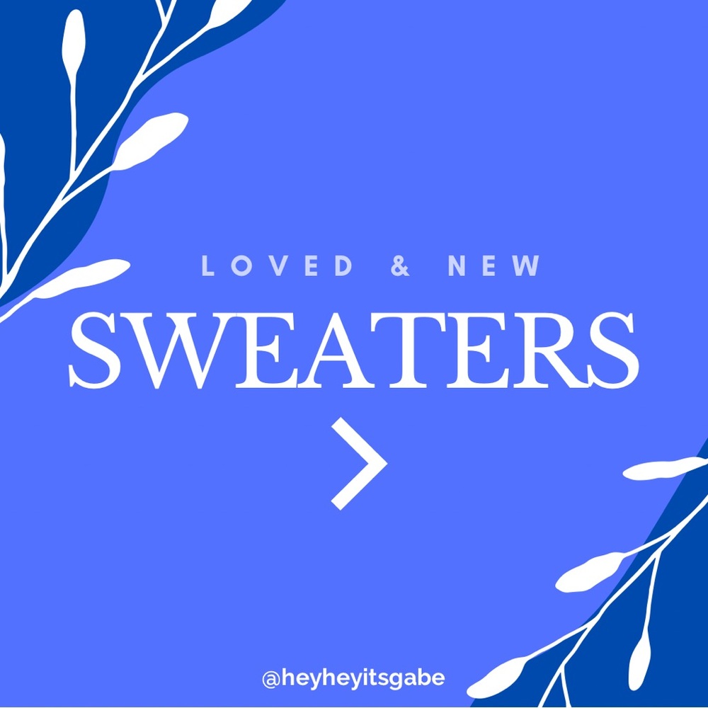 Women’s Sweaters, variety